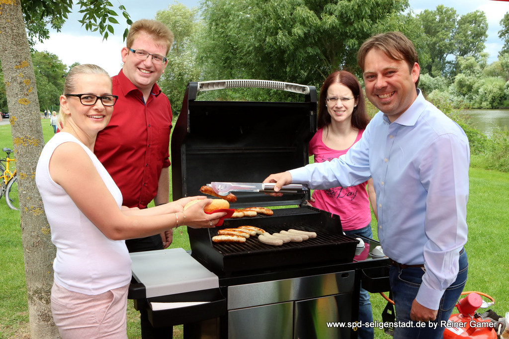 Kleinster Biergarten der Welt in Seligenstadt