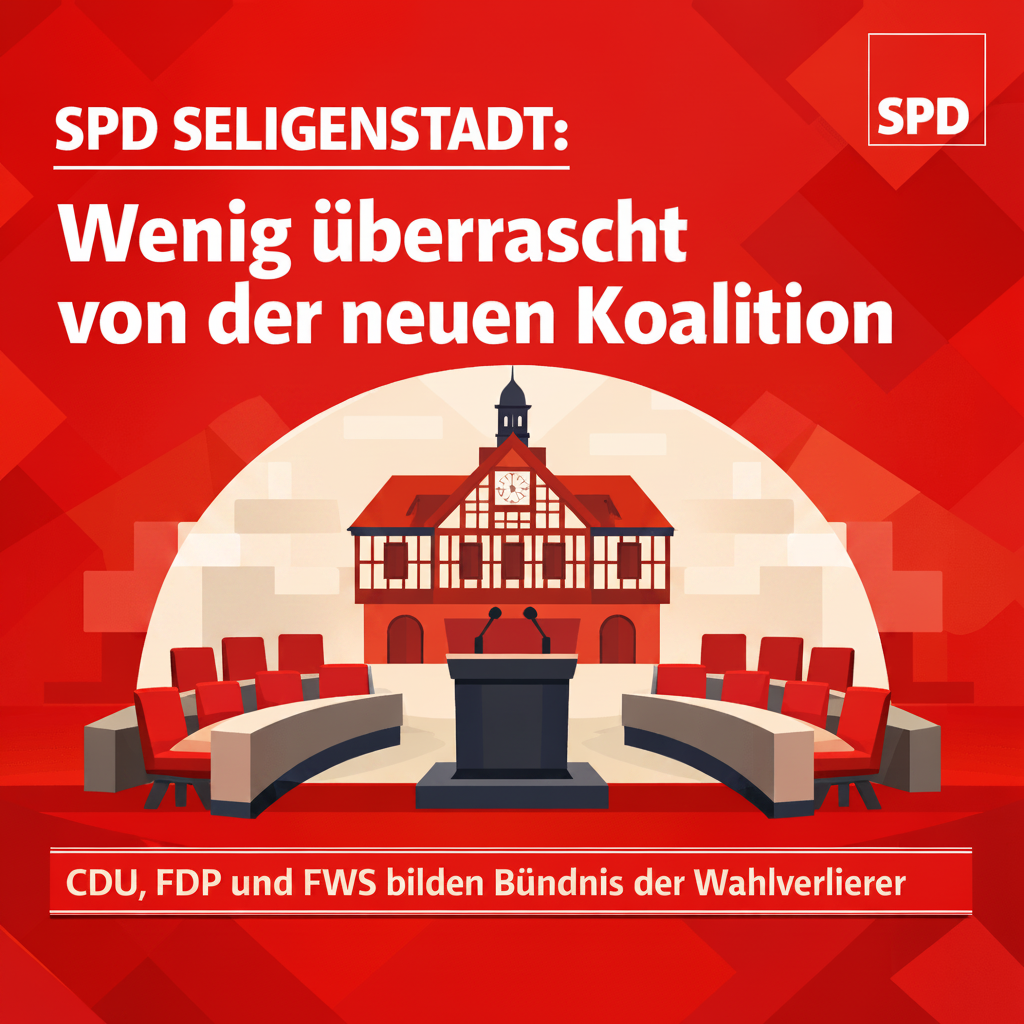 SPD Seligenstadt zeigt sich wenig überrascht über Koalitionsbildung der Wahlverlierer