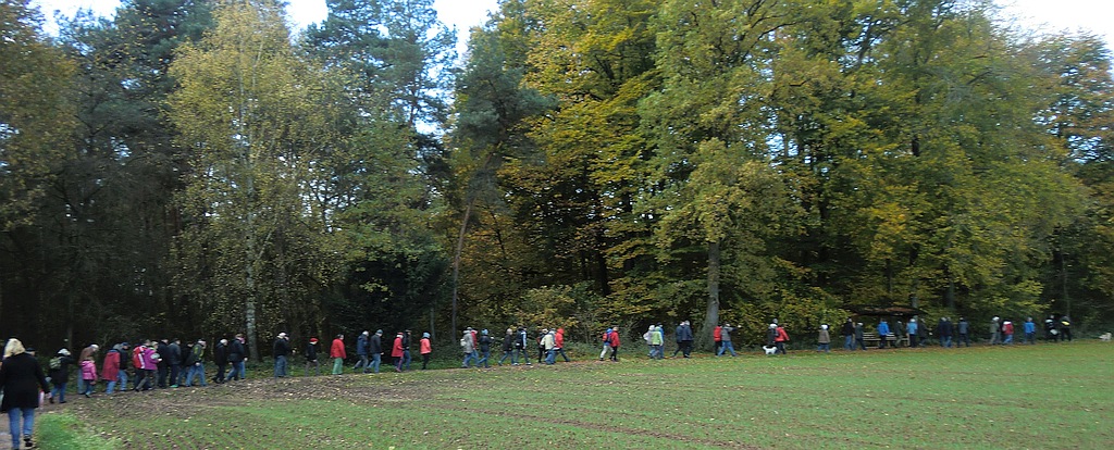 Grenzgang 2017 trotz stürmischer Winde