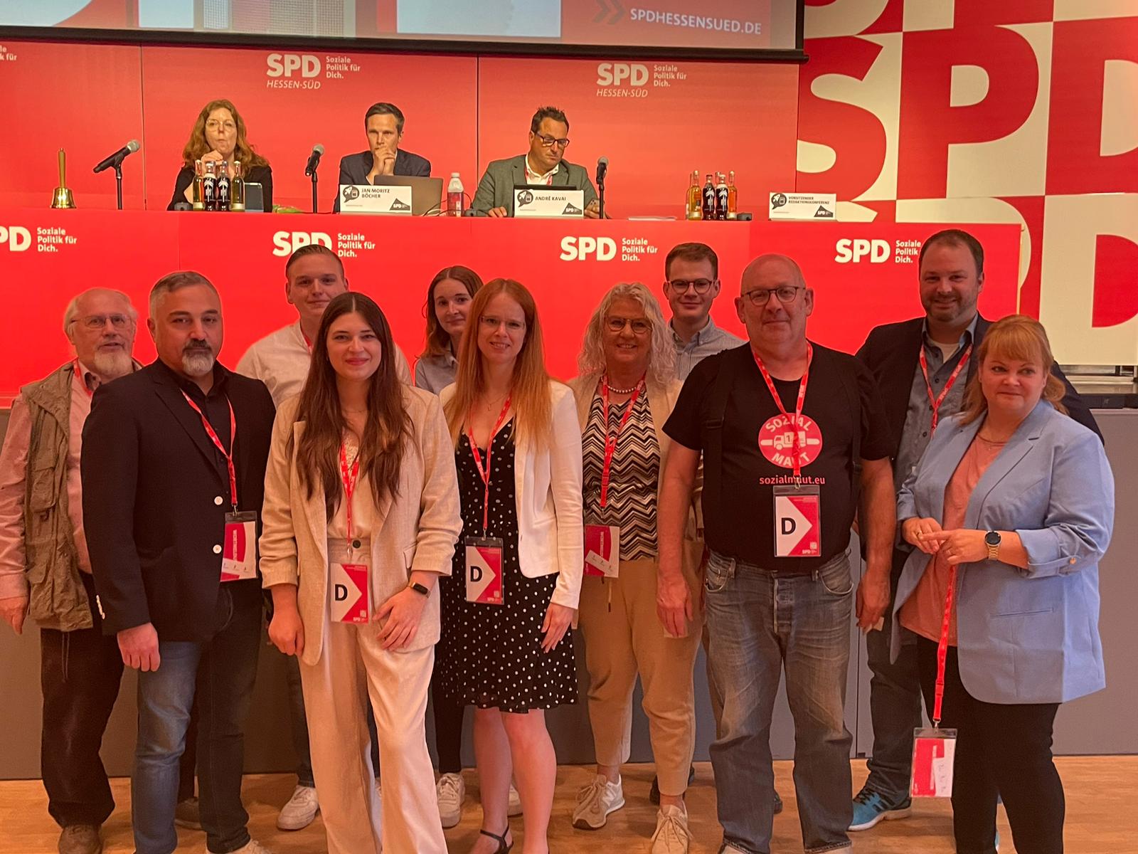 Parteitag des Bezirks SPD Hessen-Süd