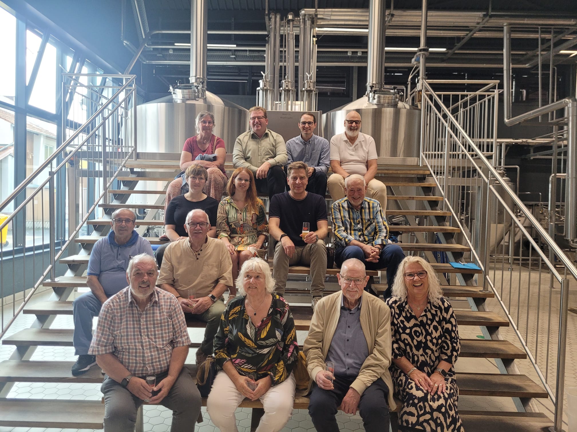 SPD Kreistagsfraktion und SPD Seligenstadt im Austausch mit Robert Glaab von der Glaabsbräu in Seligenstadt