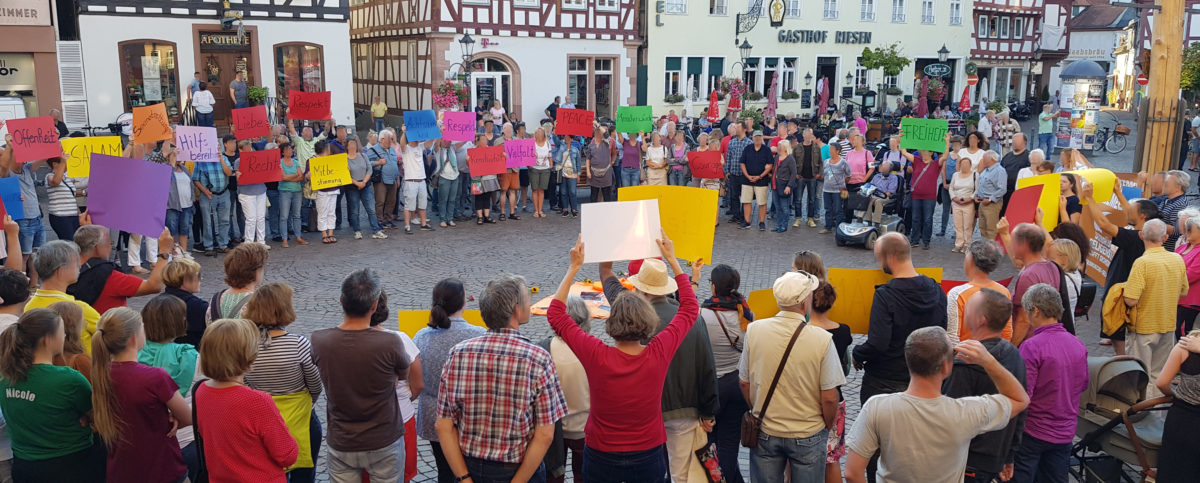 Die SPD Seligenstadt erklärt sich mit Menschen auf der Flucht solidarisch.