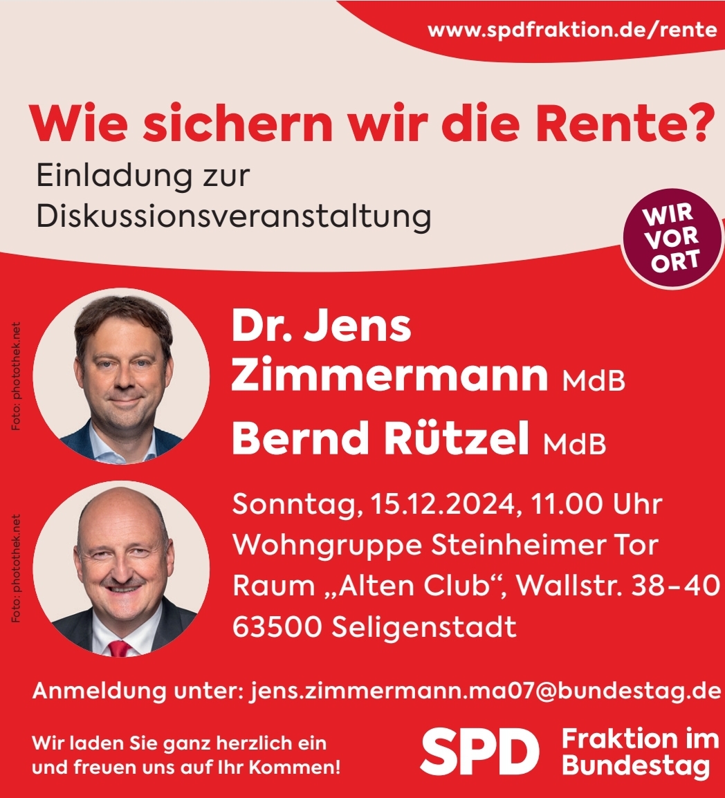 Wie sichern wir die Rente?