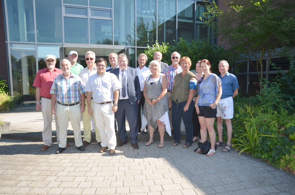 SPD-Kreistagsfraktion auf Sommertour in der Einhardstadt