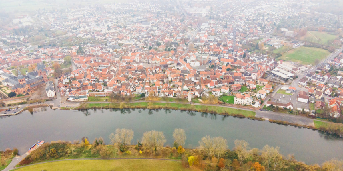 Lebendiges Mainufer Seligenstadt