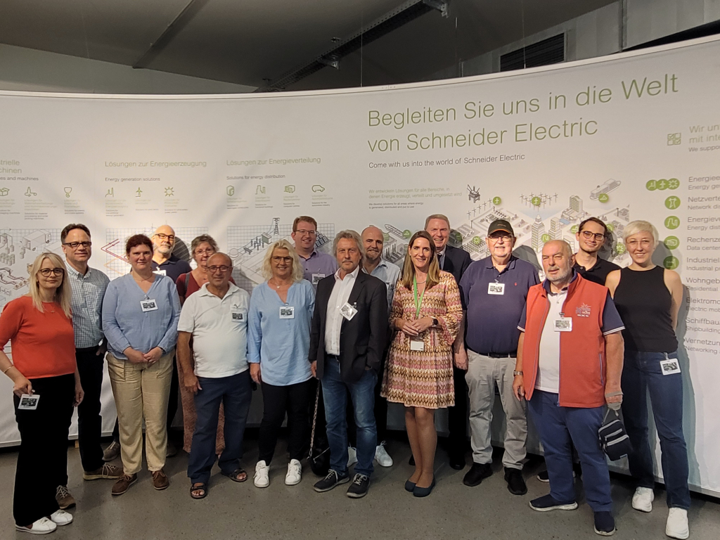 Firmenbesuch in Seligenstadt – SPD bei Schneider Electric