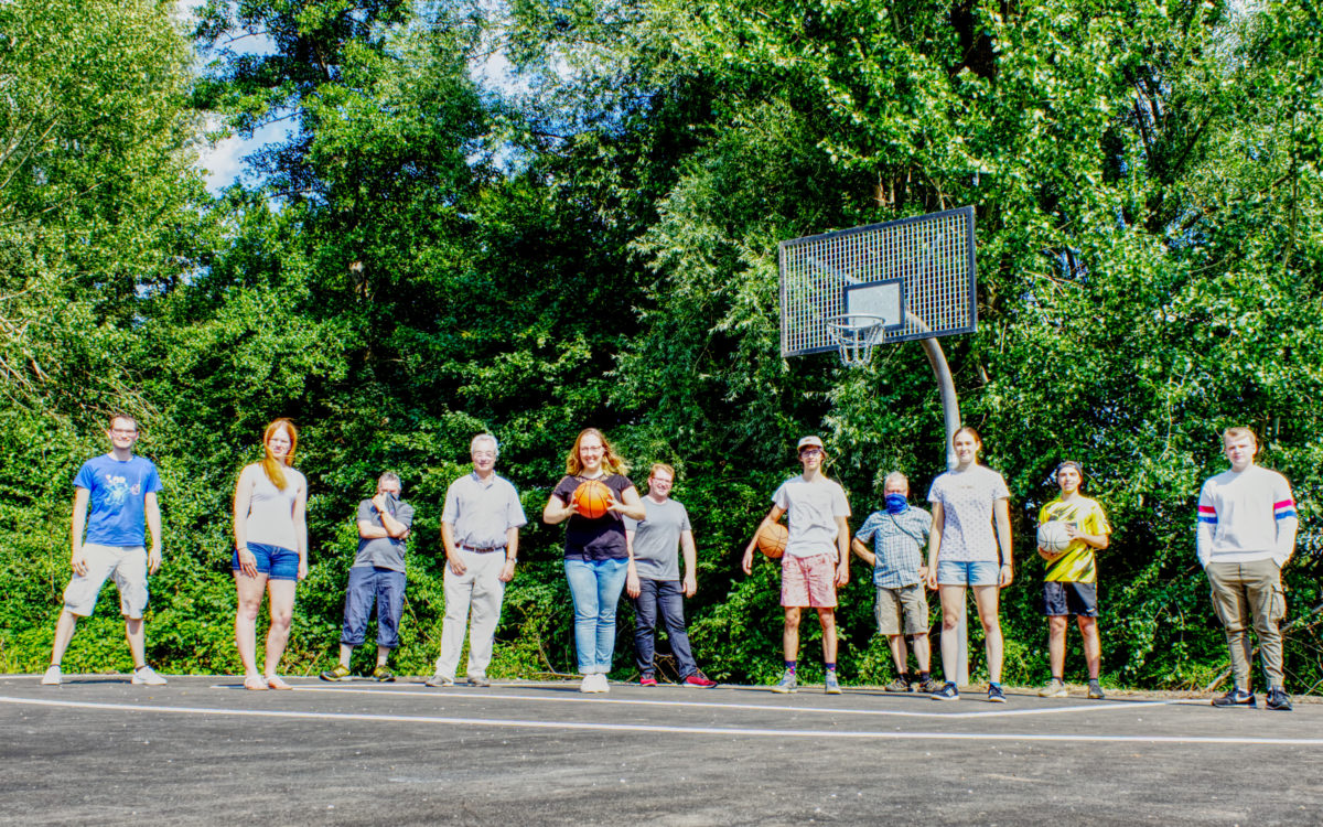 Streetball-Feld für Jugendliche ein Volltreffer