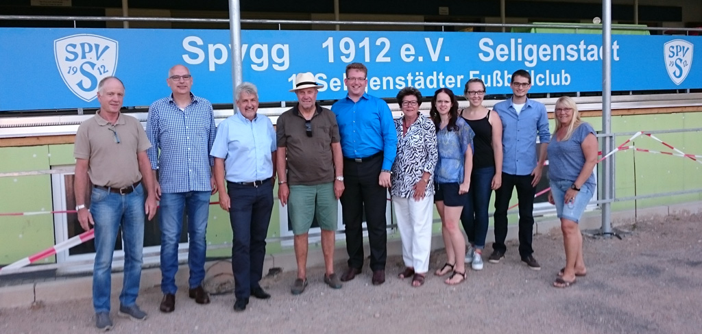 SPD Fraktion besucht Sportvereinigung Seligenstadt